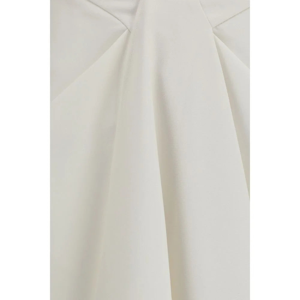 Givenchy White Wool Oves Aries Long Skirt - IT36 | XS