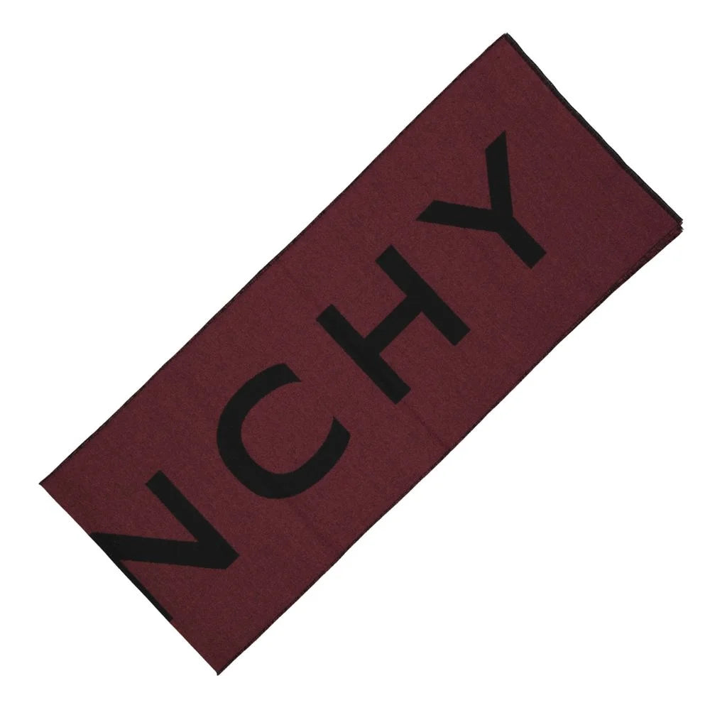Givenchy Wool Logo Scarf - Scarves & Shawls