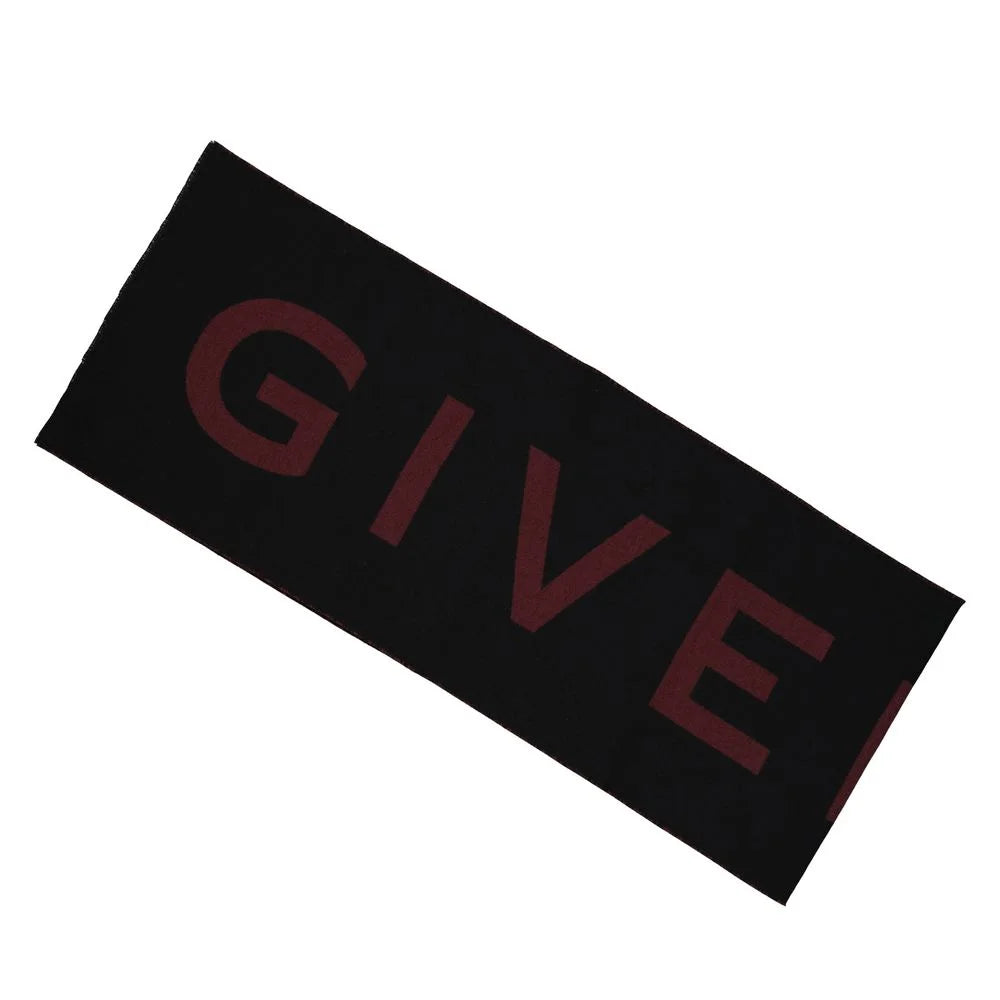 Givenchy Wool Logo Scarf - Scarves & Shawls