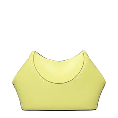 Givenchy Yellow Leather Clutch Bag