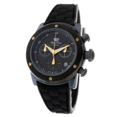 GLAM ROCK Black Synthetic Sport Watch
