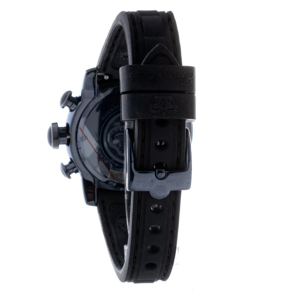 GLAM ROCK Black Synthetic Sport Watch