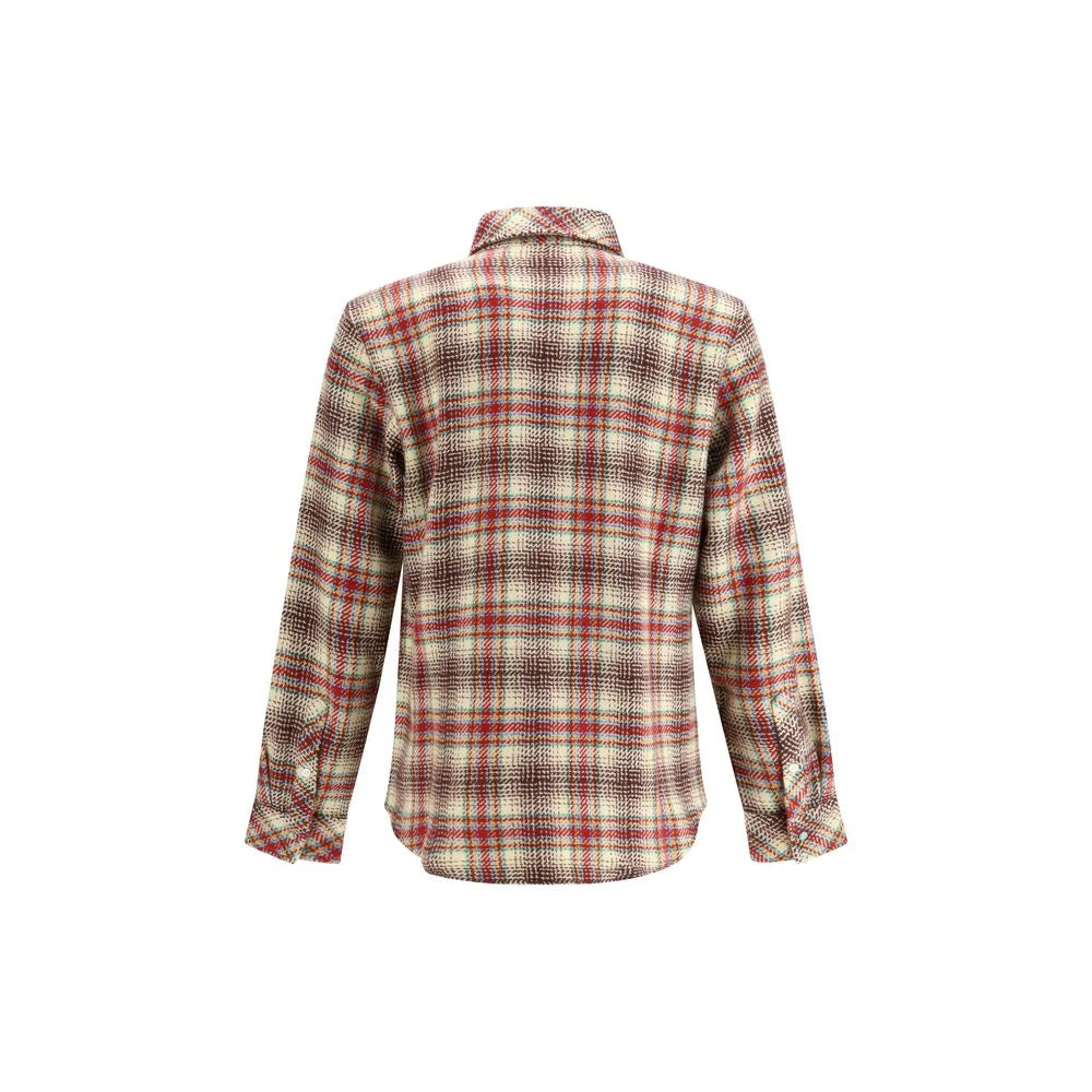 God’s True Cashmere Multicolor Cashmere Pattern Shirt