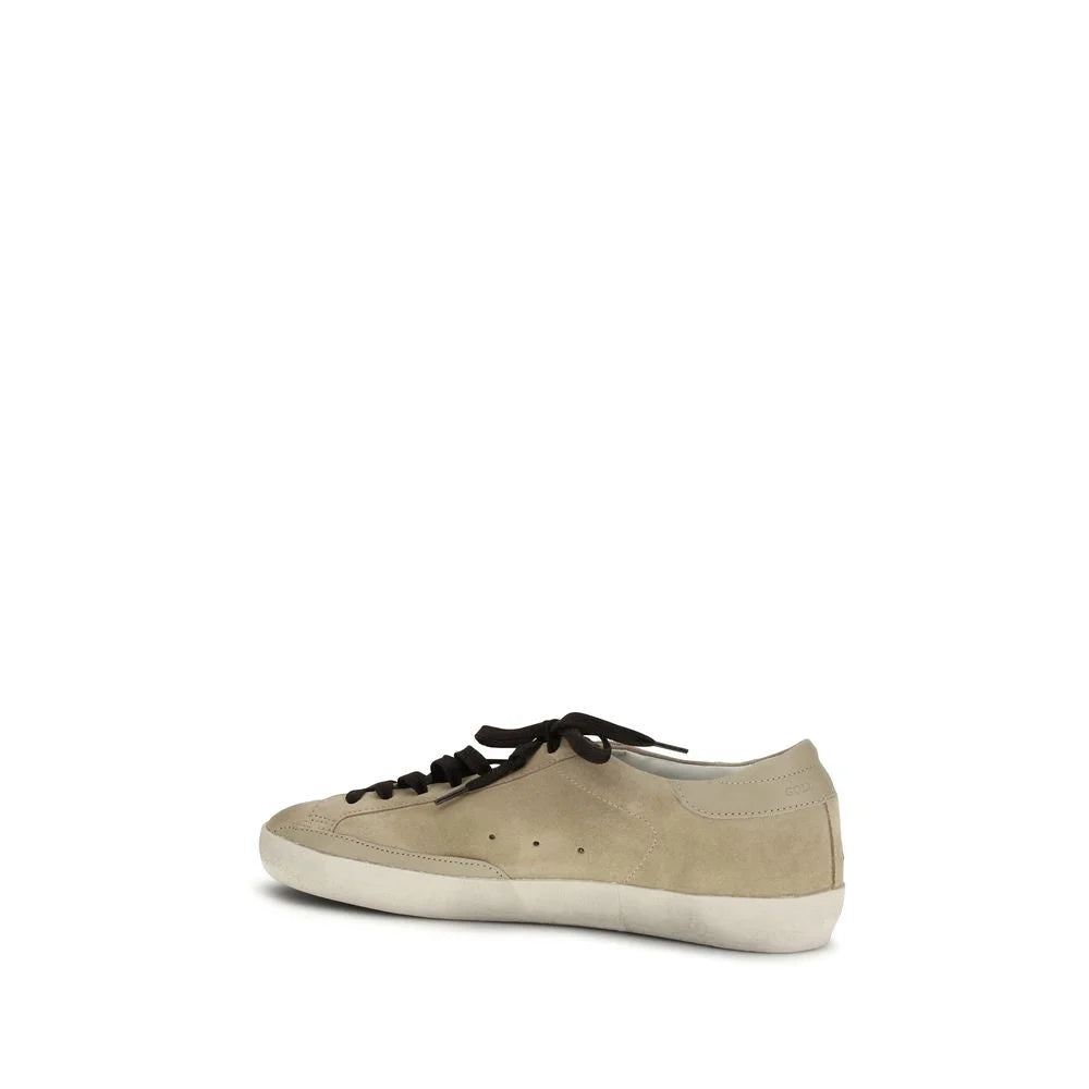 Golden Goose Beige Calf Leather Bos Taurus Low Top Sneakers - Sneakers