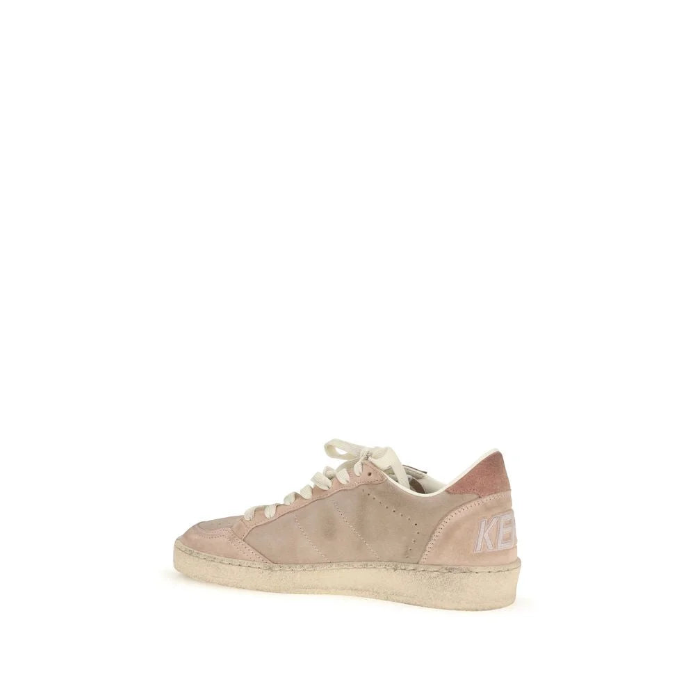 Golden Goose beiget vasikannahkaiset Bos Taurus -matalat tennarit