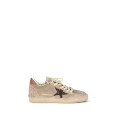 Golden Goose beiget vasikannahkaiset Bos Taurus -matalat tennarit