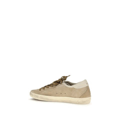 Golden Goose Beige Calf Leather Bos Taurus Low Top Sneakers - EU40/US10