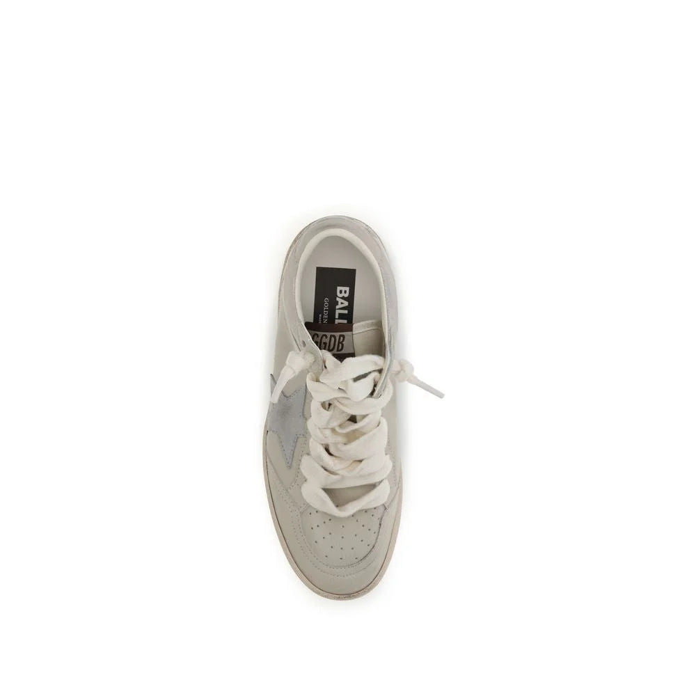 Golden Goose Beige Calf Leather Bos Taurus Low Top Sneakers - EU41/US11