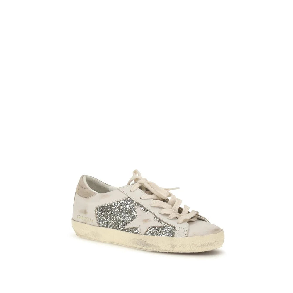 Zapatillas deportivas Bos Taurus de piel de ternero beige Golden Goose