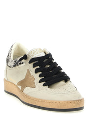 Golden Goose Beige Goatskin Low Top Sneakers - EU40/US10