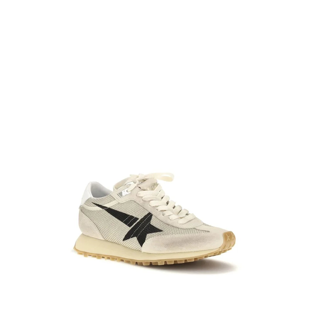Golden Goose Beige Polyamide Athletic Sneakers