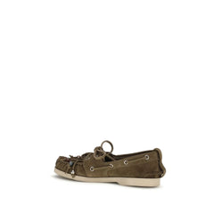 Golden Goose Bicolor Calf Leather Bos Taurus Slip-On Loafers - EU41/US11