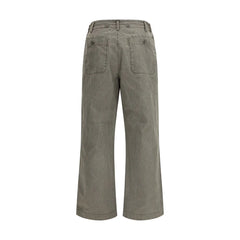 Golden Goose Bicolor Cotton Casual Pants