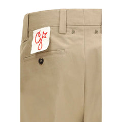 Golden Goose Bicolor Cotton Chino Pants