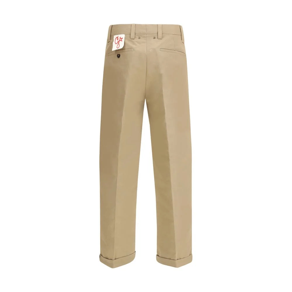 Golden Goose Bicolor Cotton Chino Pants