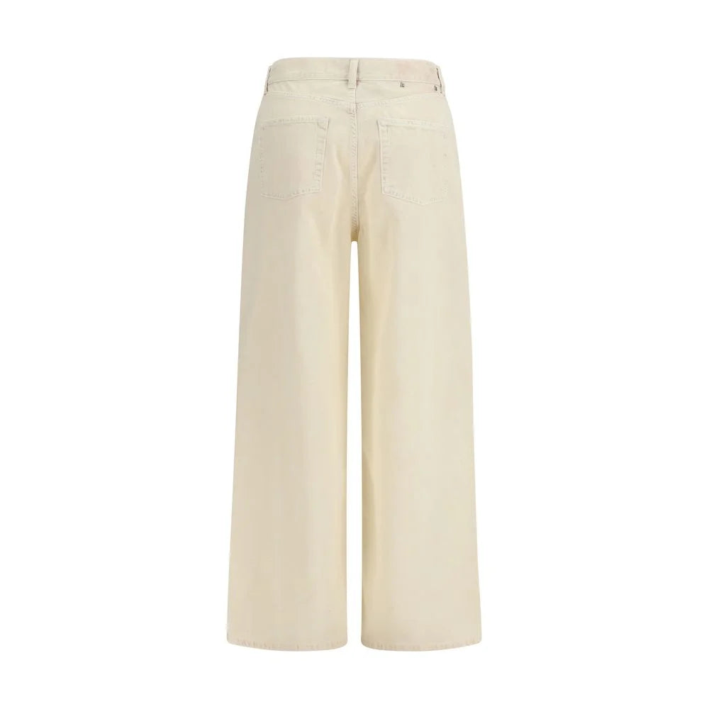 Golden Goose Bicolor Cotton Relaxed Fit Jeans