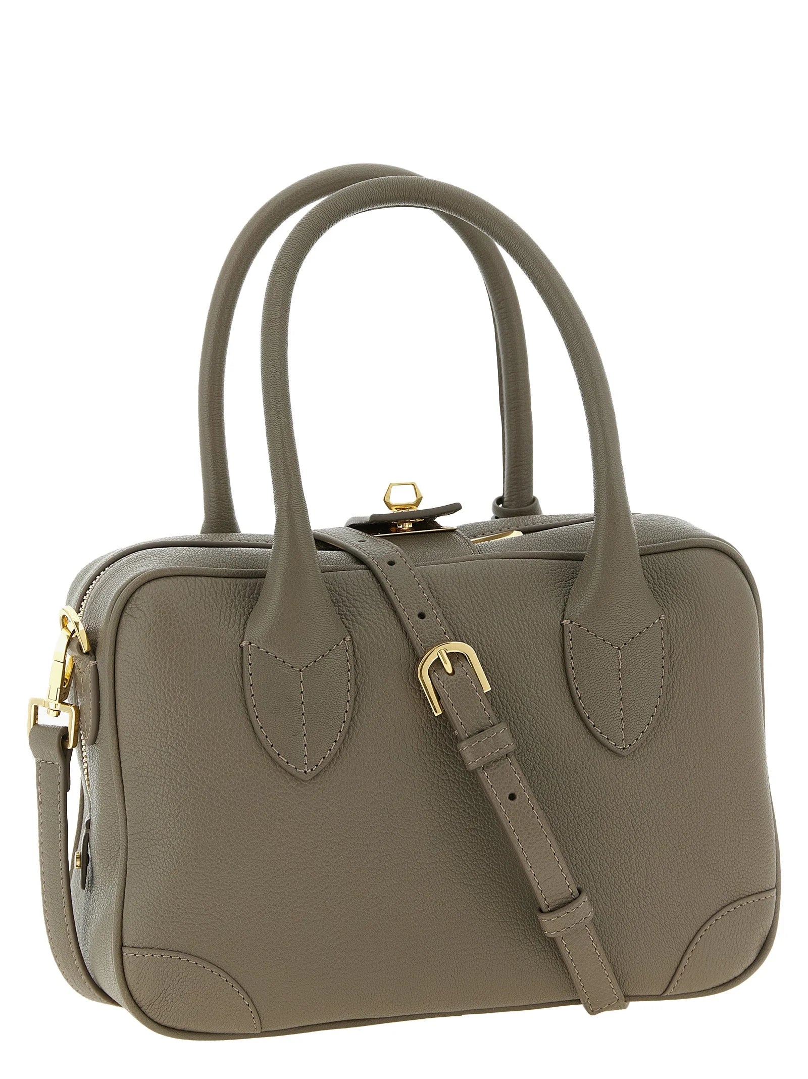 Golden Goose Bicolor Goatskin Handbag