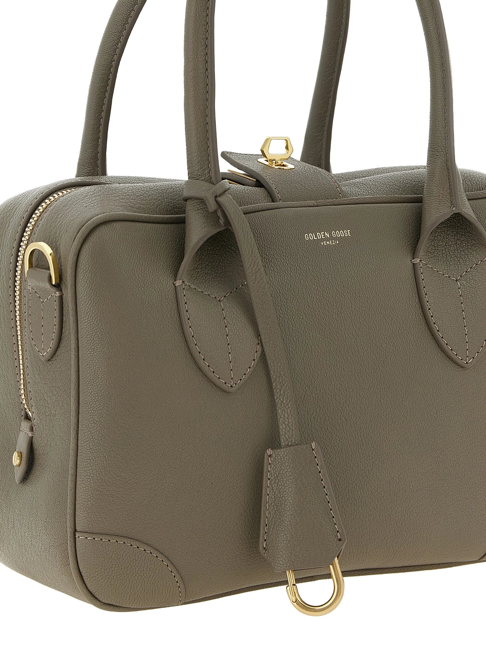 Golden Goose Bicolor Goatskin Handbag