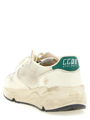 Golden Goose Bicolor Leather Athletic Sneakers
