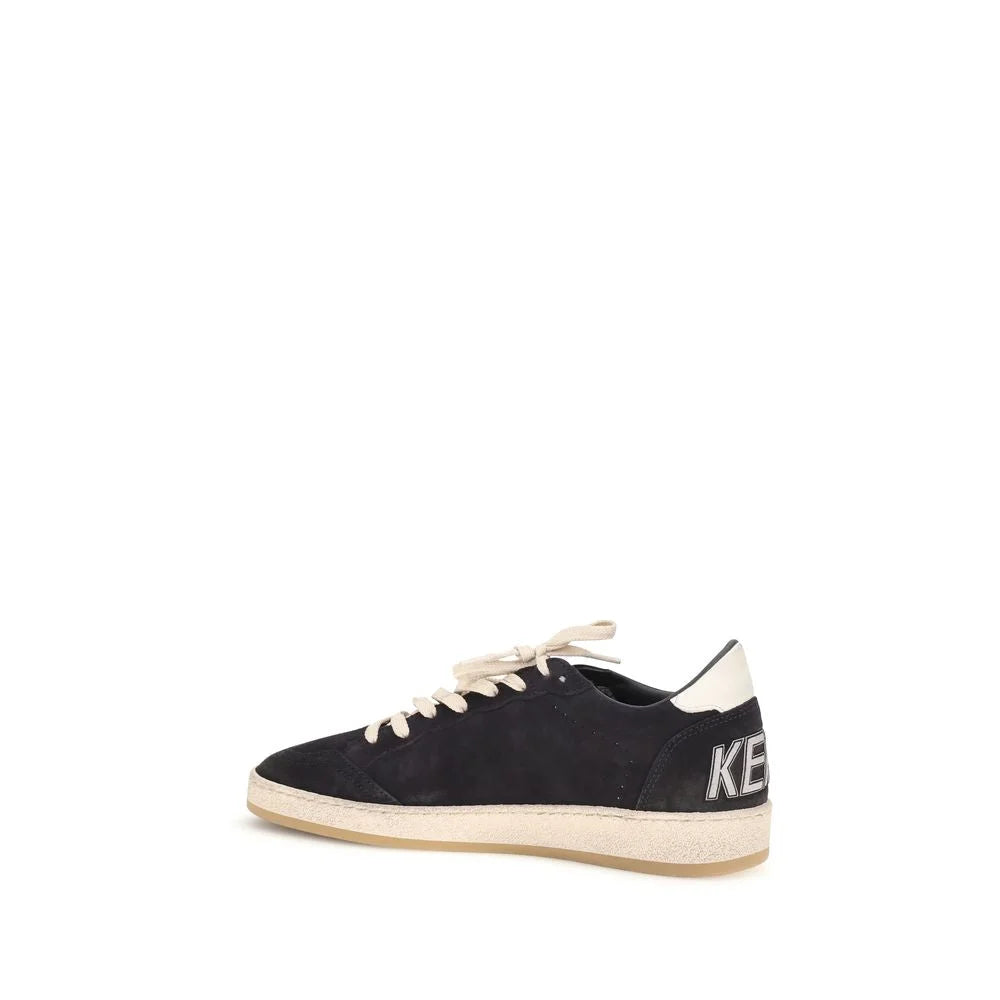 Golden Goose Black Calf Leather Bos Taurus Athletic Sneakers - EU43/US10