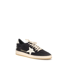 Golden Goose Black Calf Leather Bos Taurus Athletic Sneakers - EU43/US10