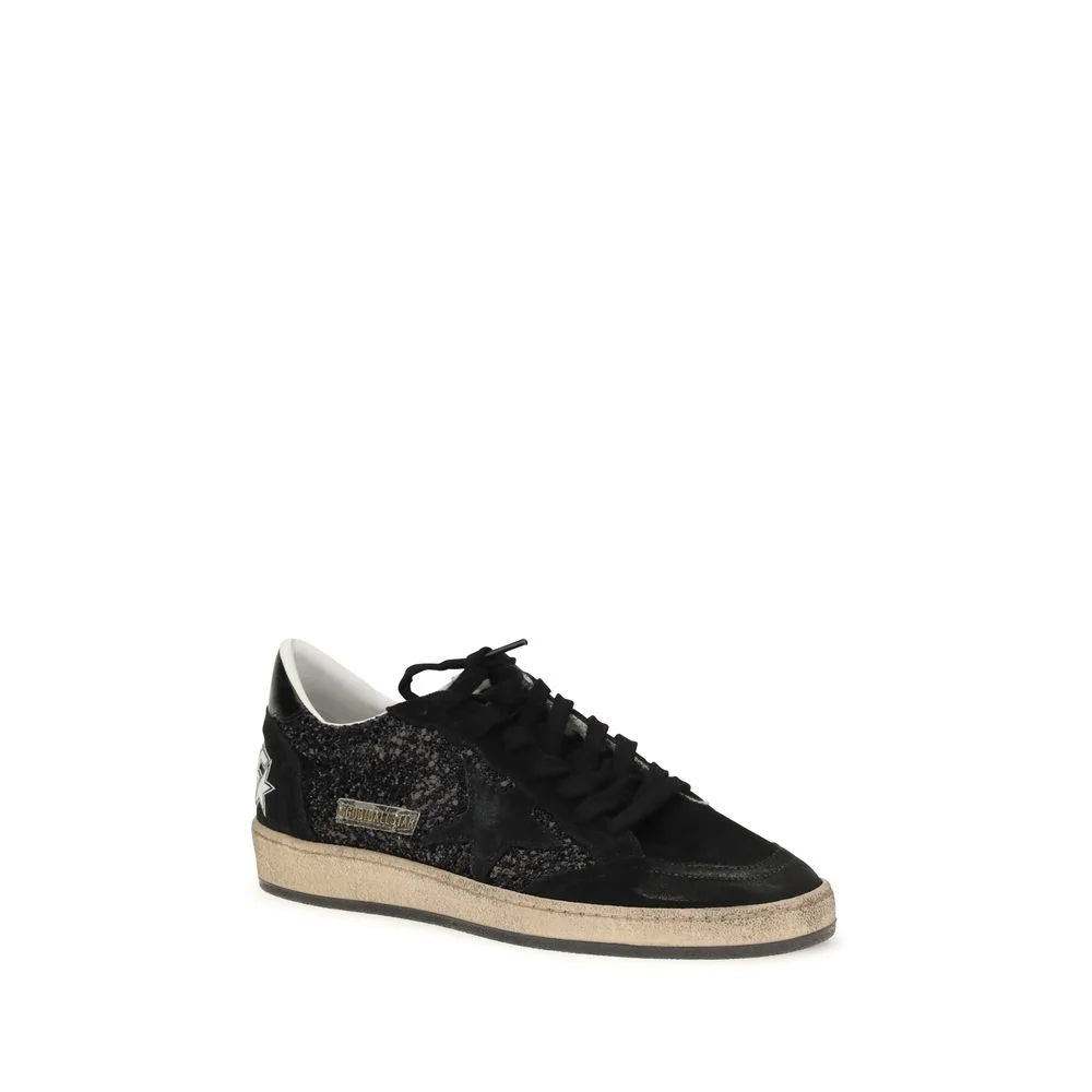 Golden Goose Black Calf Leather Bos Taurus Low Top Sneakers - EU40/US10