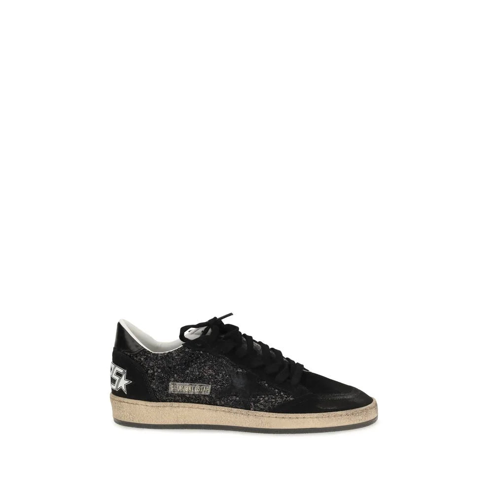 Golden Goose Black Calf Leather Bos Taurus Low Top Sneakers - EU40/US10