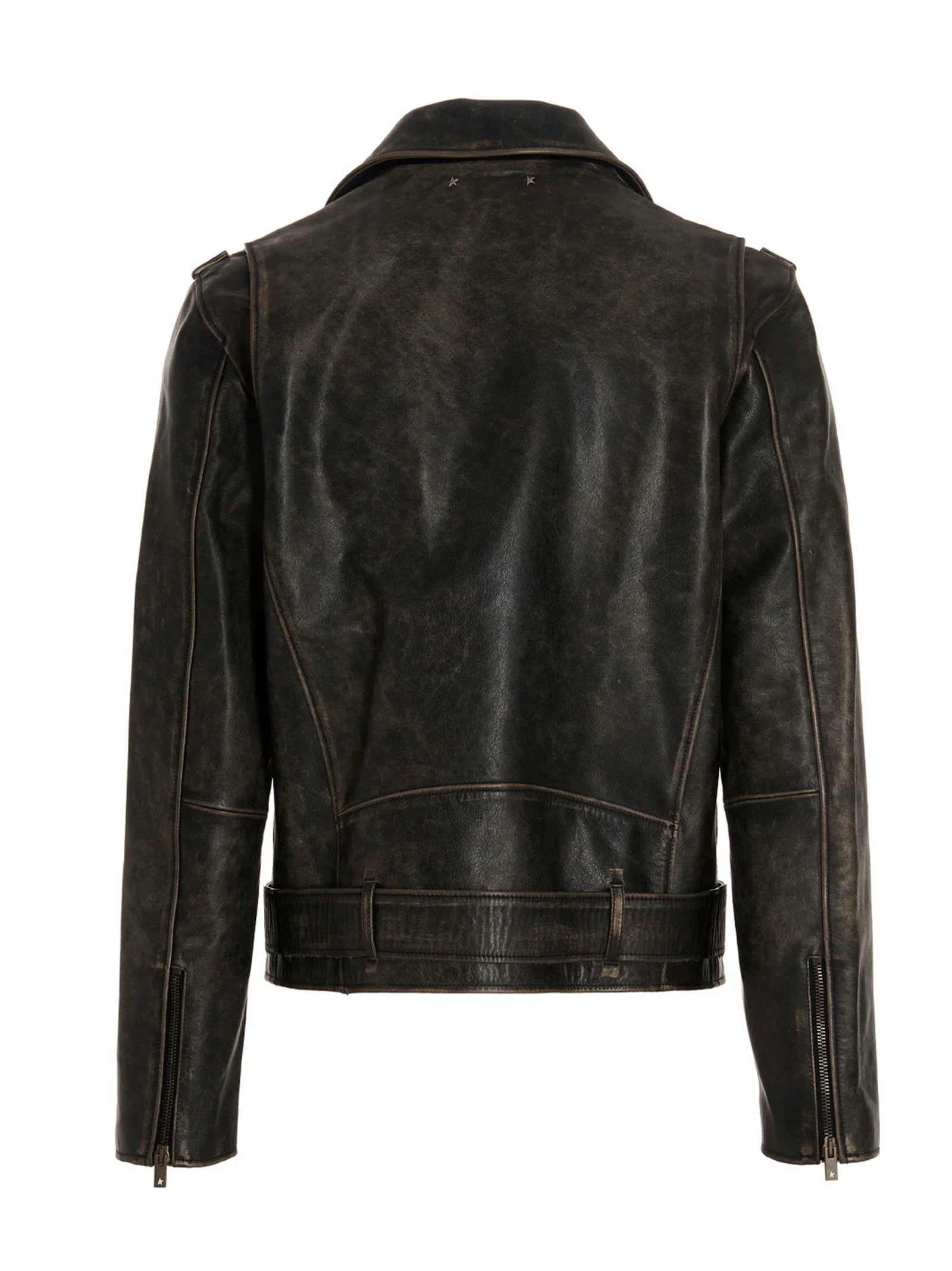 Golden Goose Black Calfskin Leather Jacket - IT50 | L