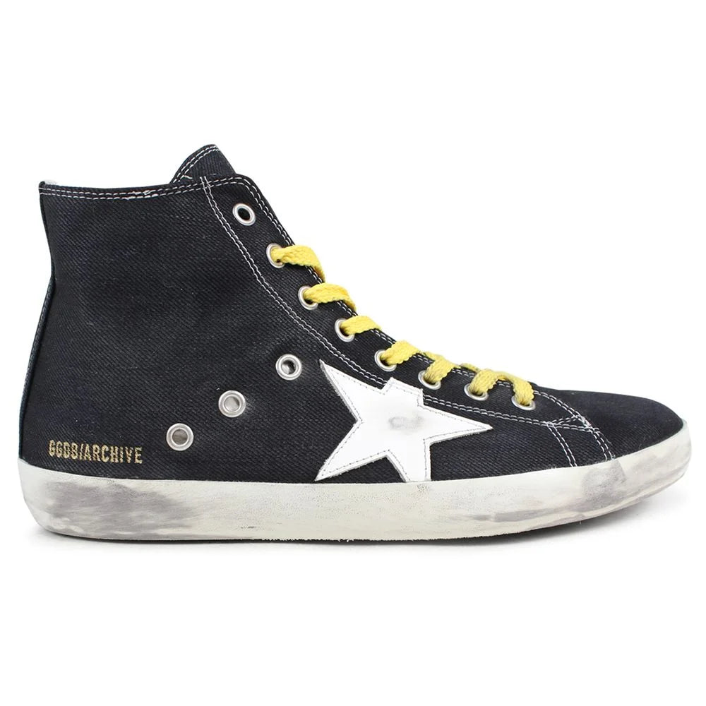 Golden Goose Black Canvas Sneaker - EU41/US8 - Sneakers