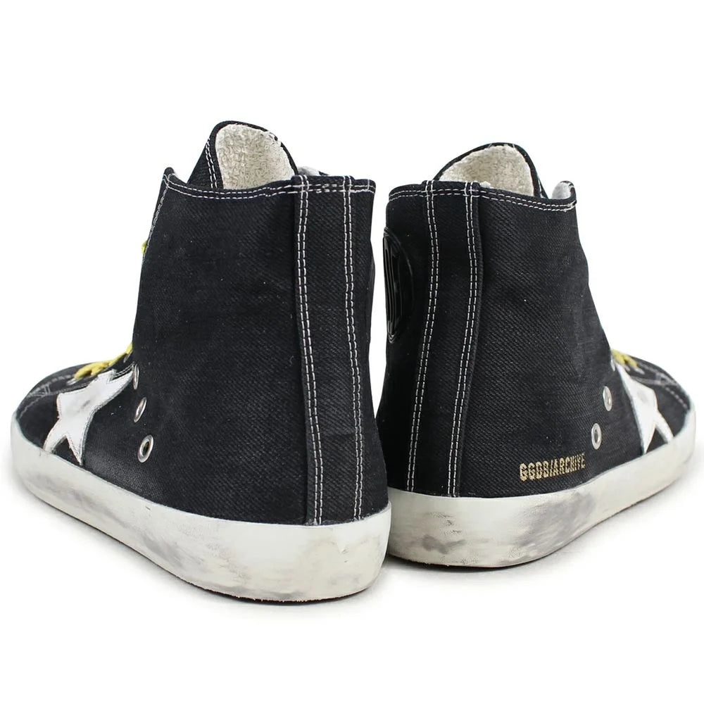 Golden Goose Black Canvas Sneaker - EU41/US8 - Sneakers