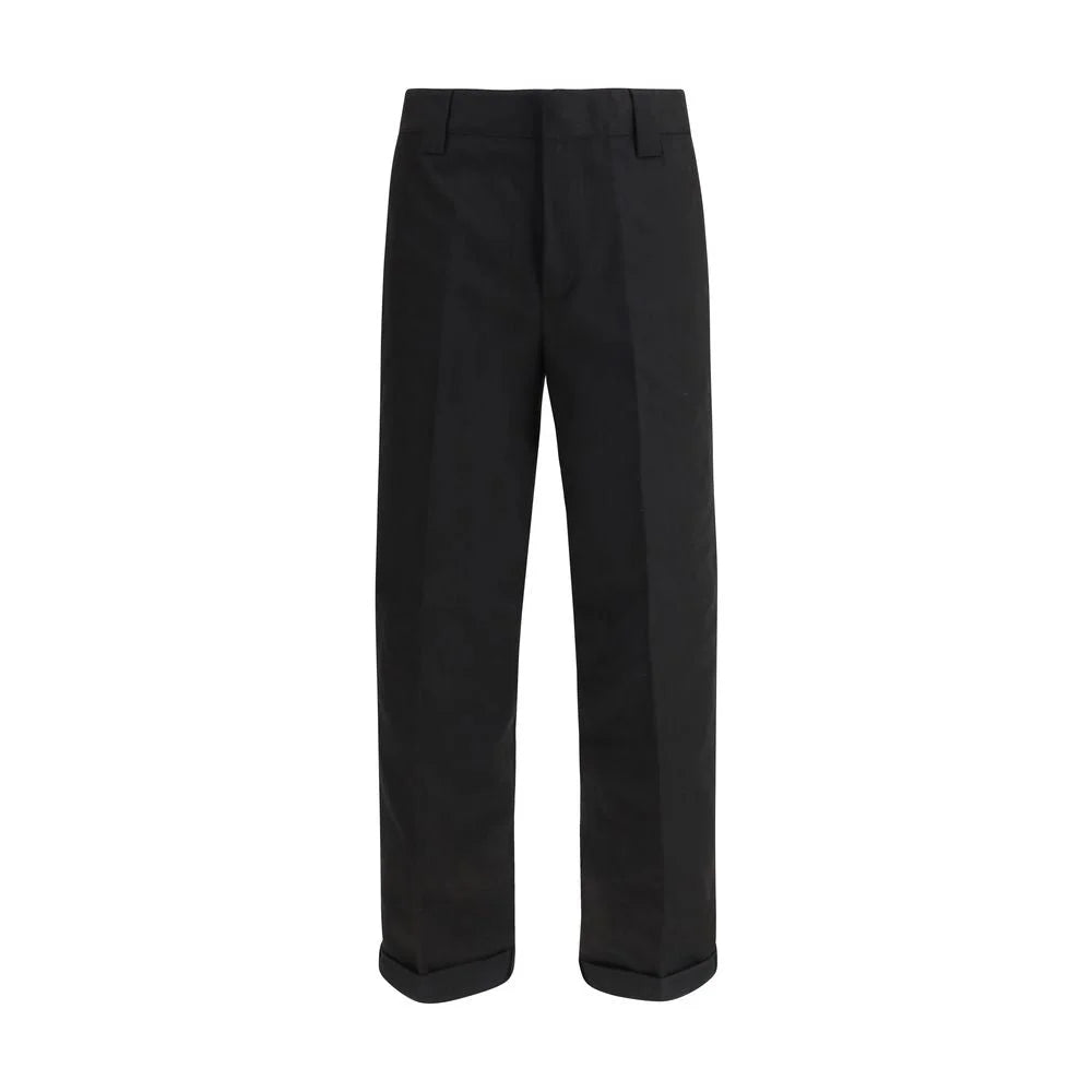 Golden Goose Black Cotton Chino Pants