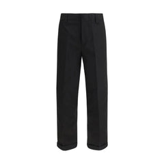 Golden Goose Black Cotton Chino Pants
