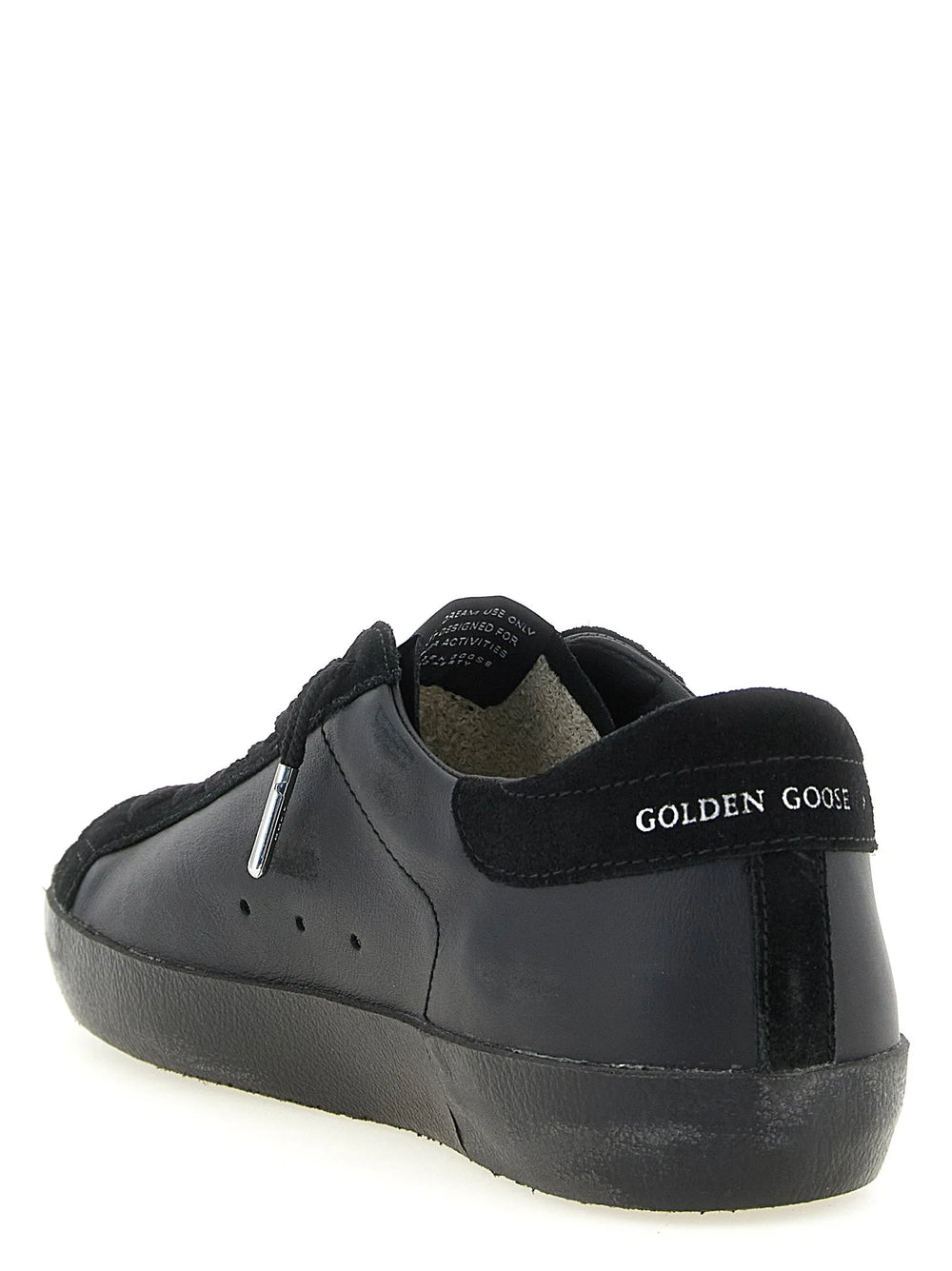 Golden Goose Black Cowhide Low Top Sneakers - EU45/US12