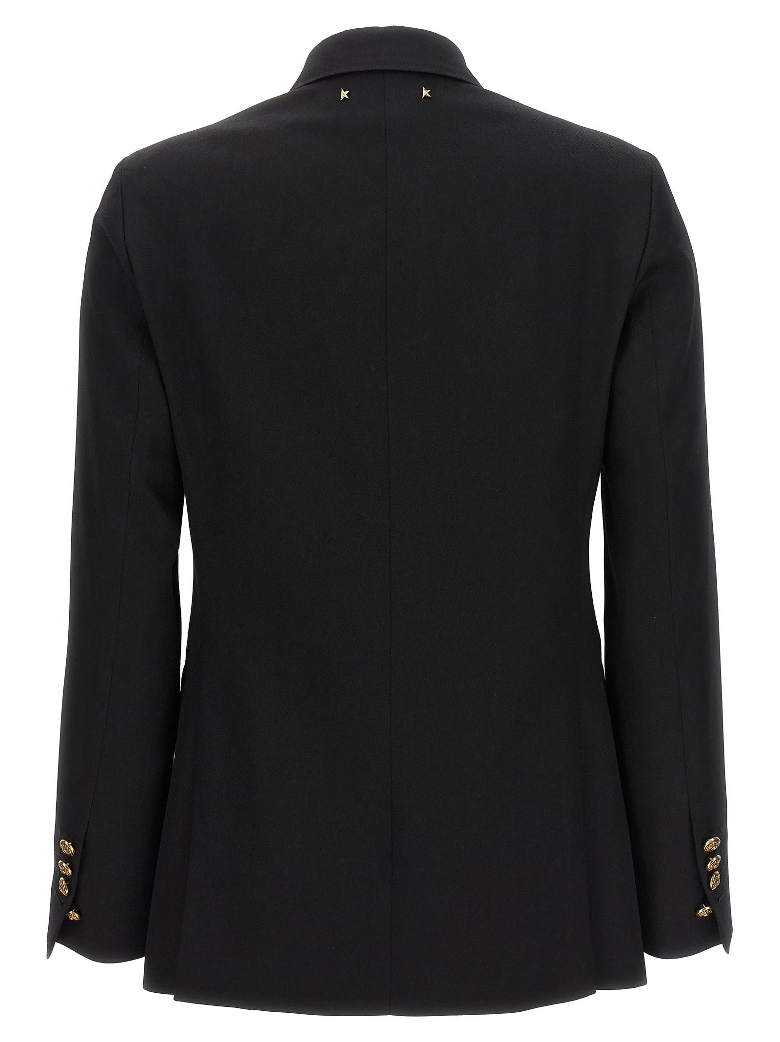 Golden Goose Black Virgin Wool Blazer - IT42