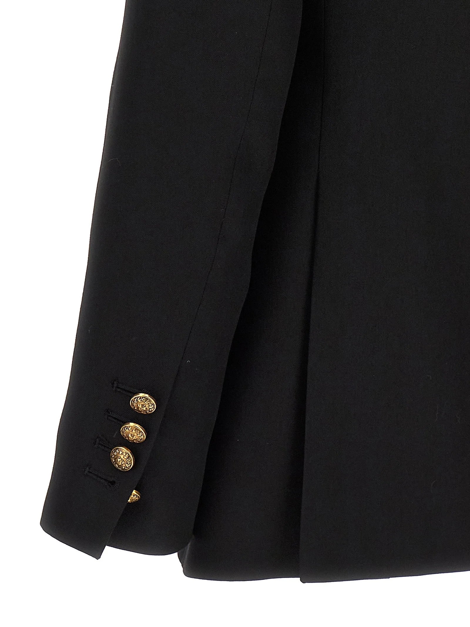 Golden Goose Black Virgin Wool Blazer - IT42
