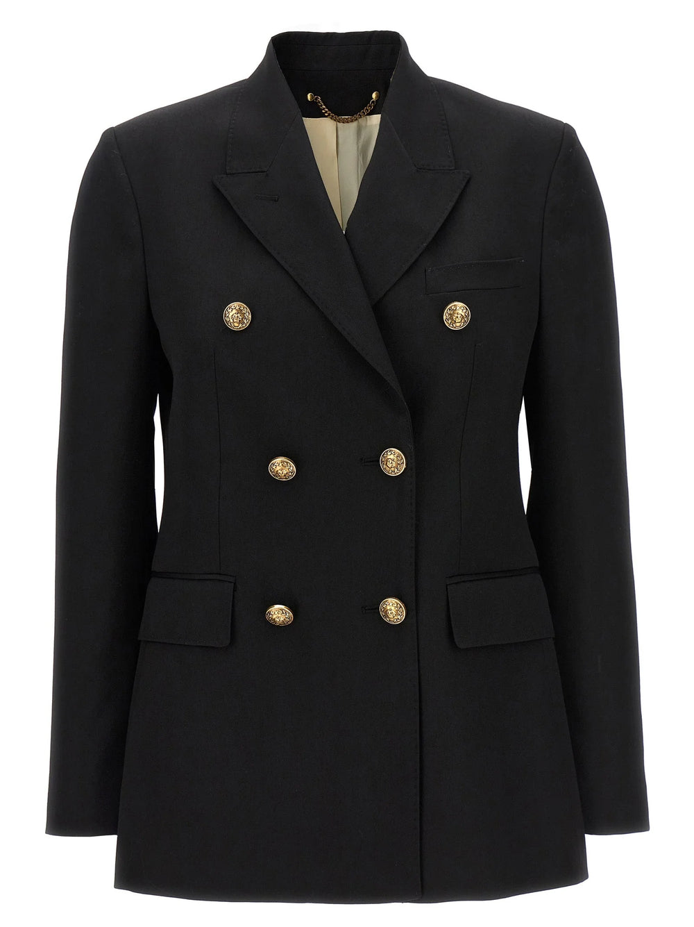 Golden Goose Black Virgin Wool Blazer - IT42