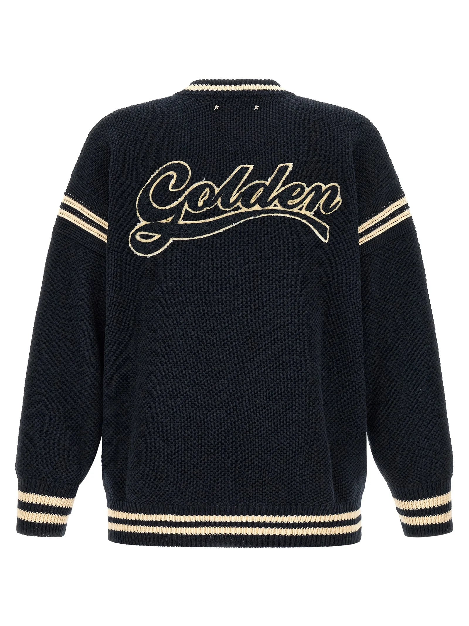 Golden Goose Blue Cotton Cardigan