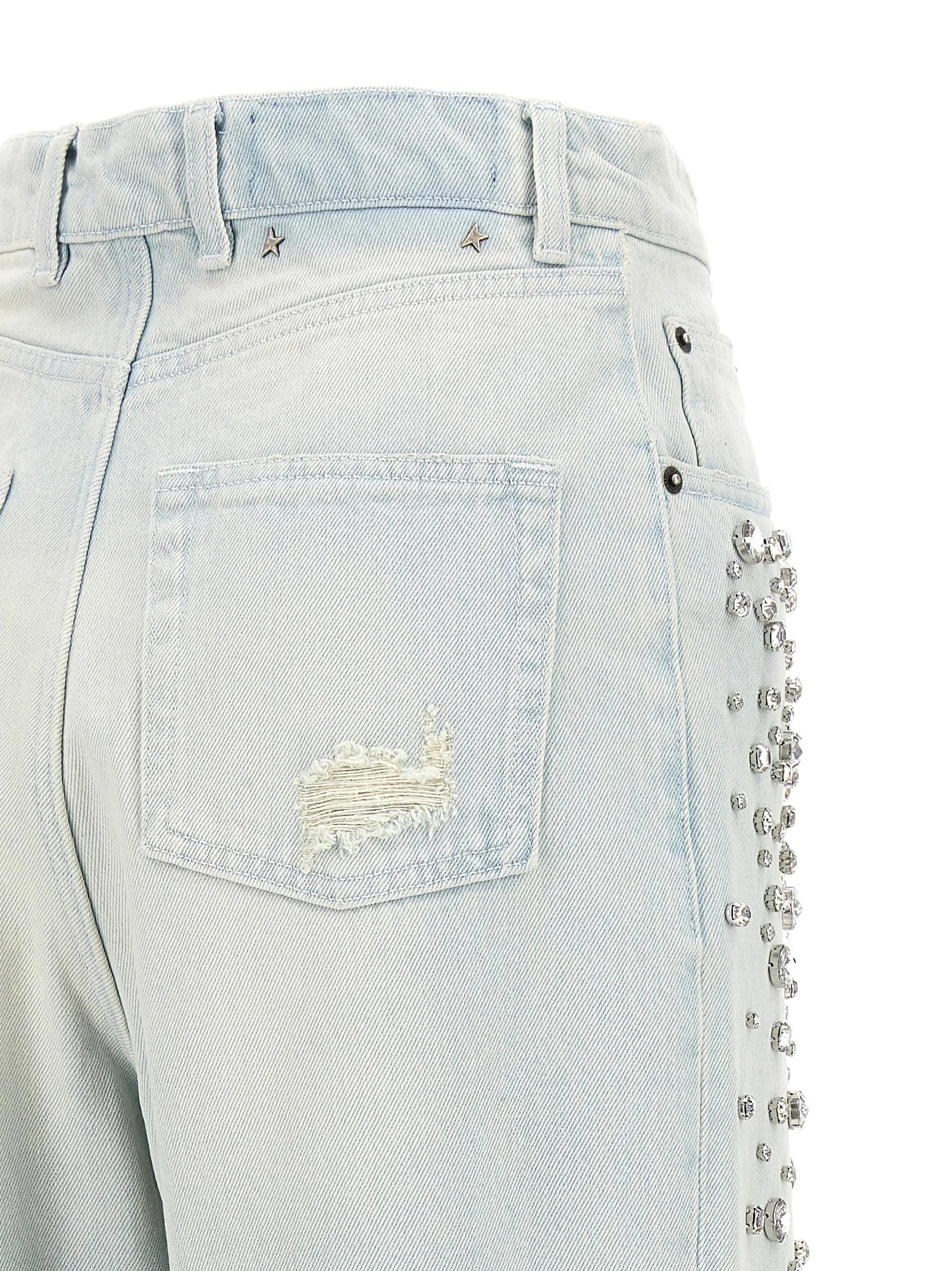 Golden Goose Jeans aus blauer Baumwolle Denim