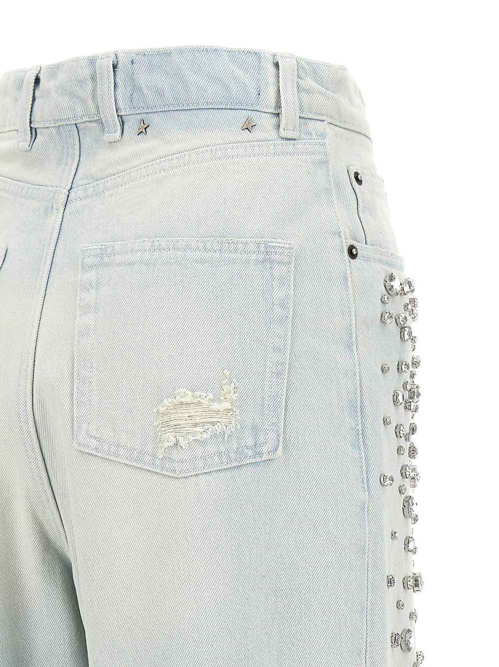 Golden Goose Jeans aus blauer Baumwolle Denim