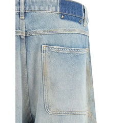 Golden Goose Blue Cotton Jeans Denim - IT52 | XL