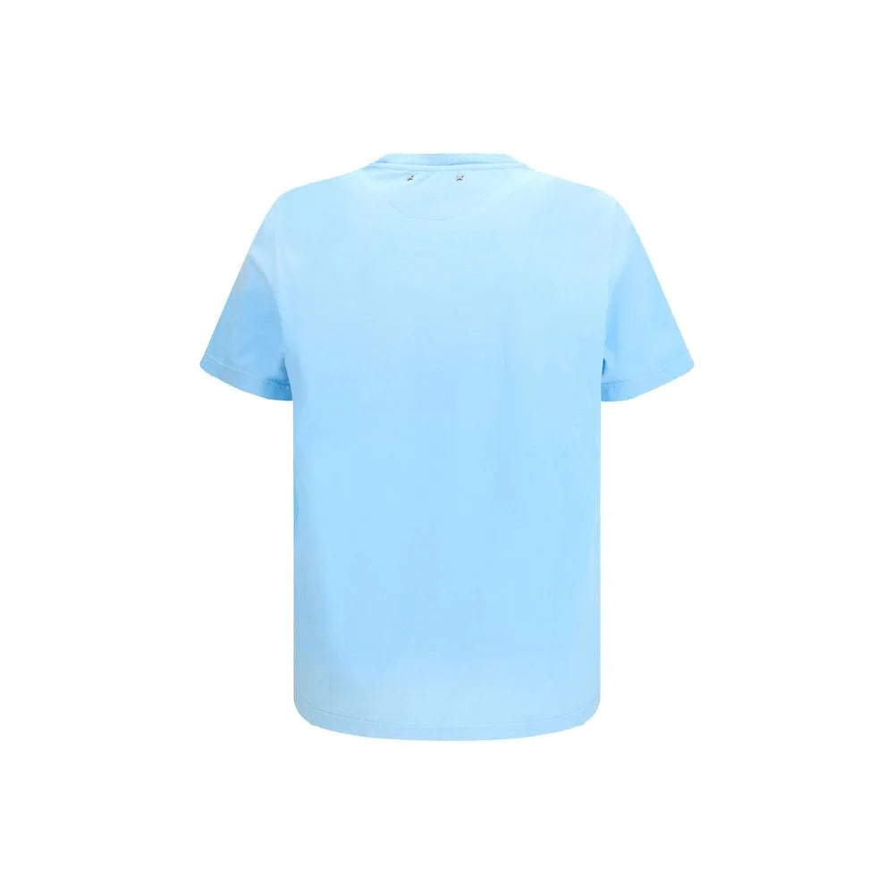 Golden Goose Blue Cotton T-Shirt - M