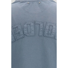 Golden Goose Blue Cotton T-Shirt - S