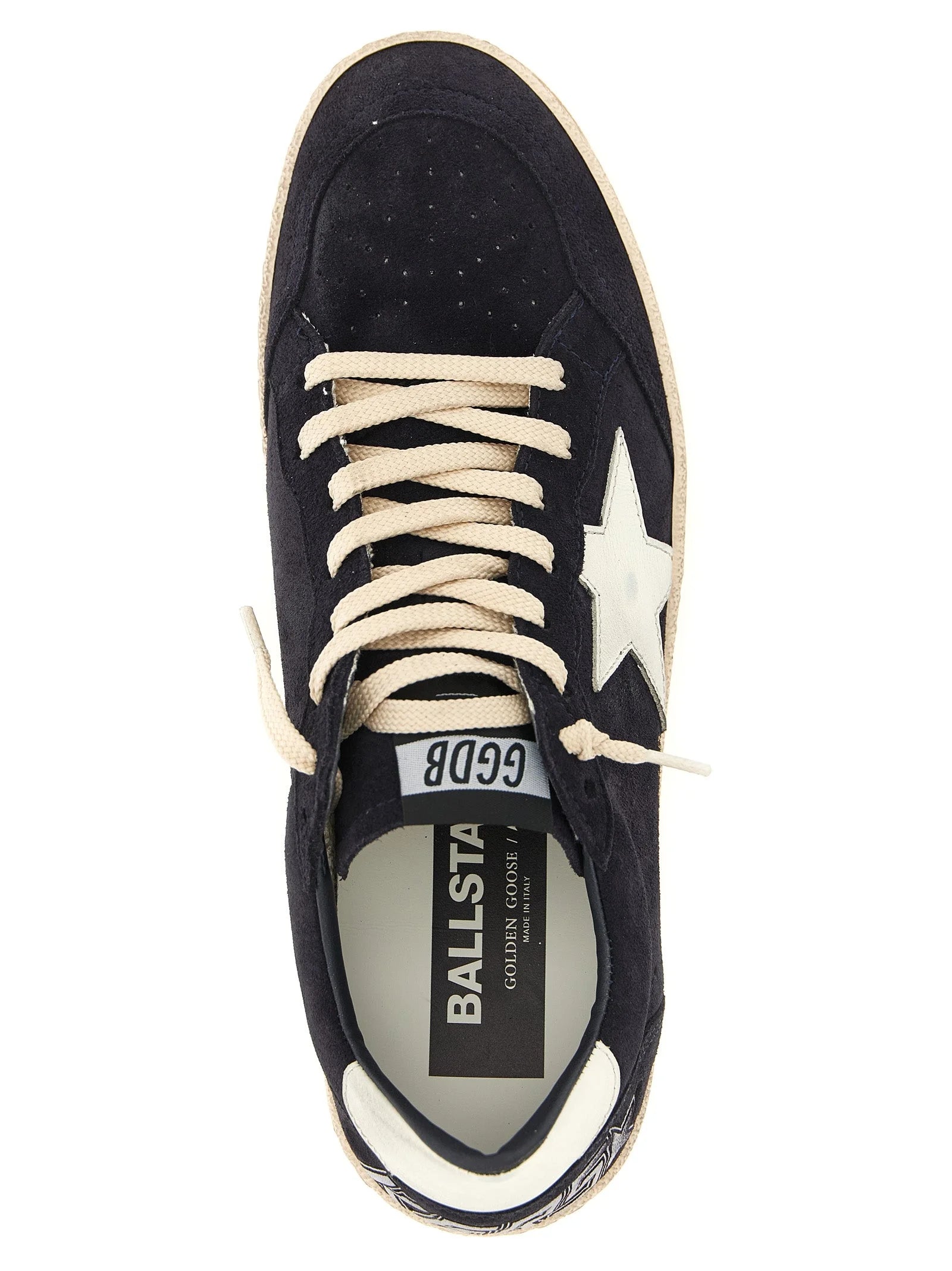 Golden Goose Blue Cowhide Low Top Sneakers - EU39/US6