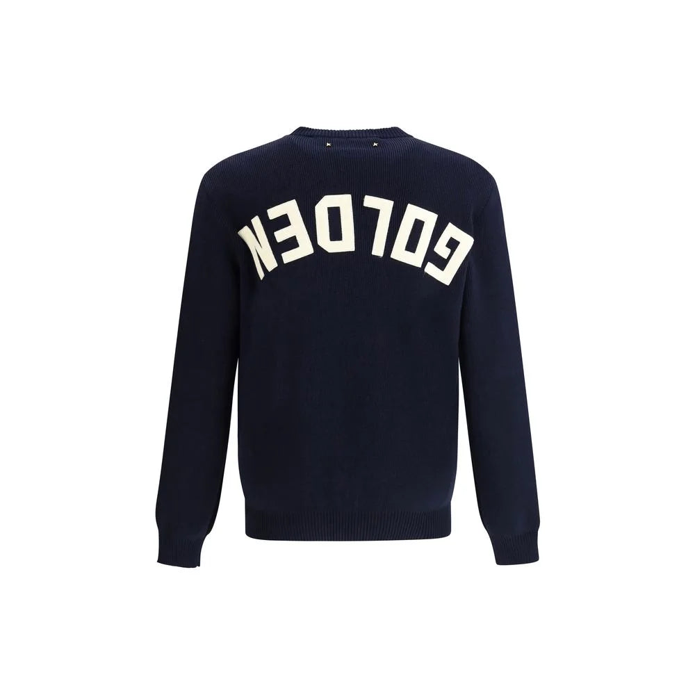 Golden Goose Blue Nylon Sweatshirt - L