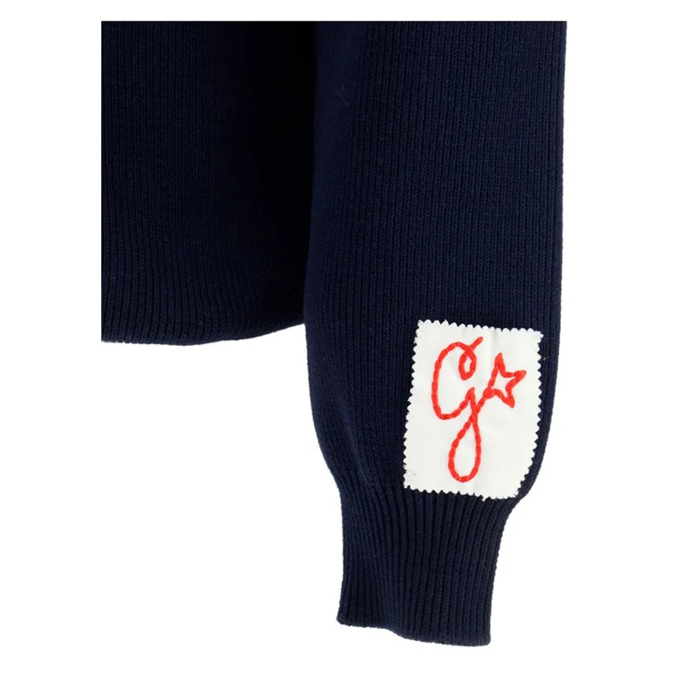 Golden Goose Blue Nylon Sweatshirt - L