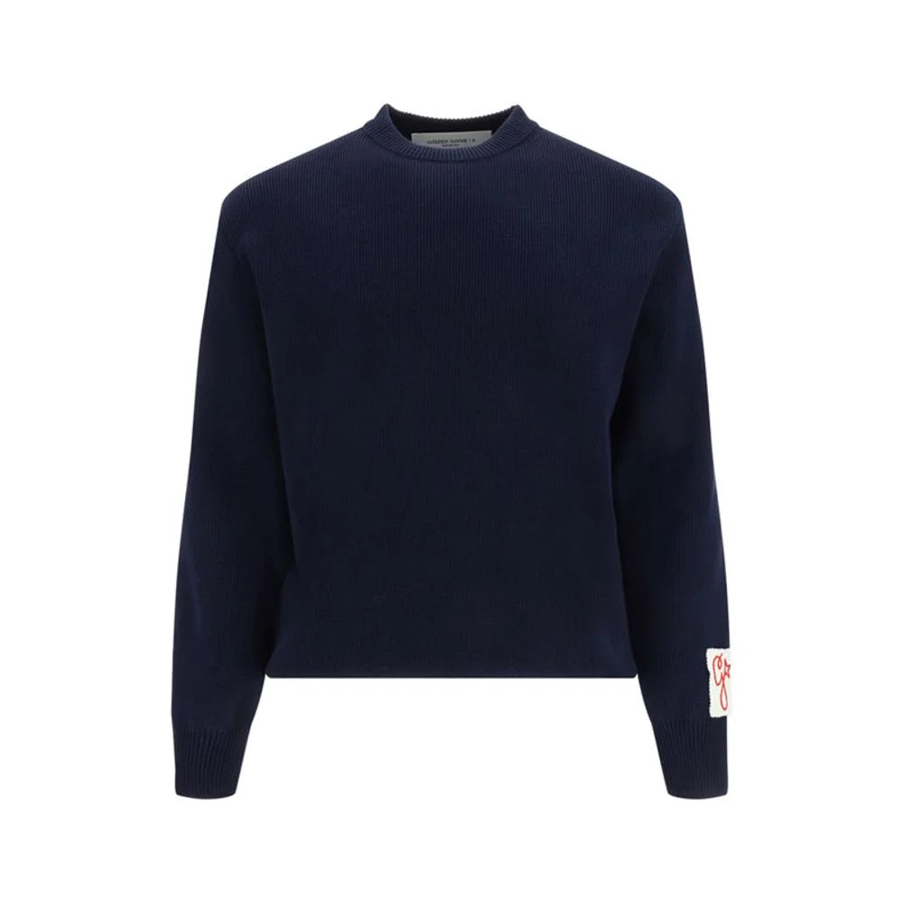 Golden Goose Blue Nylon Sweatshirt - L