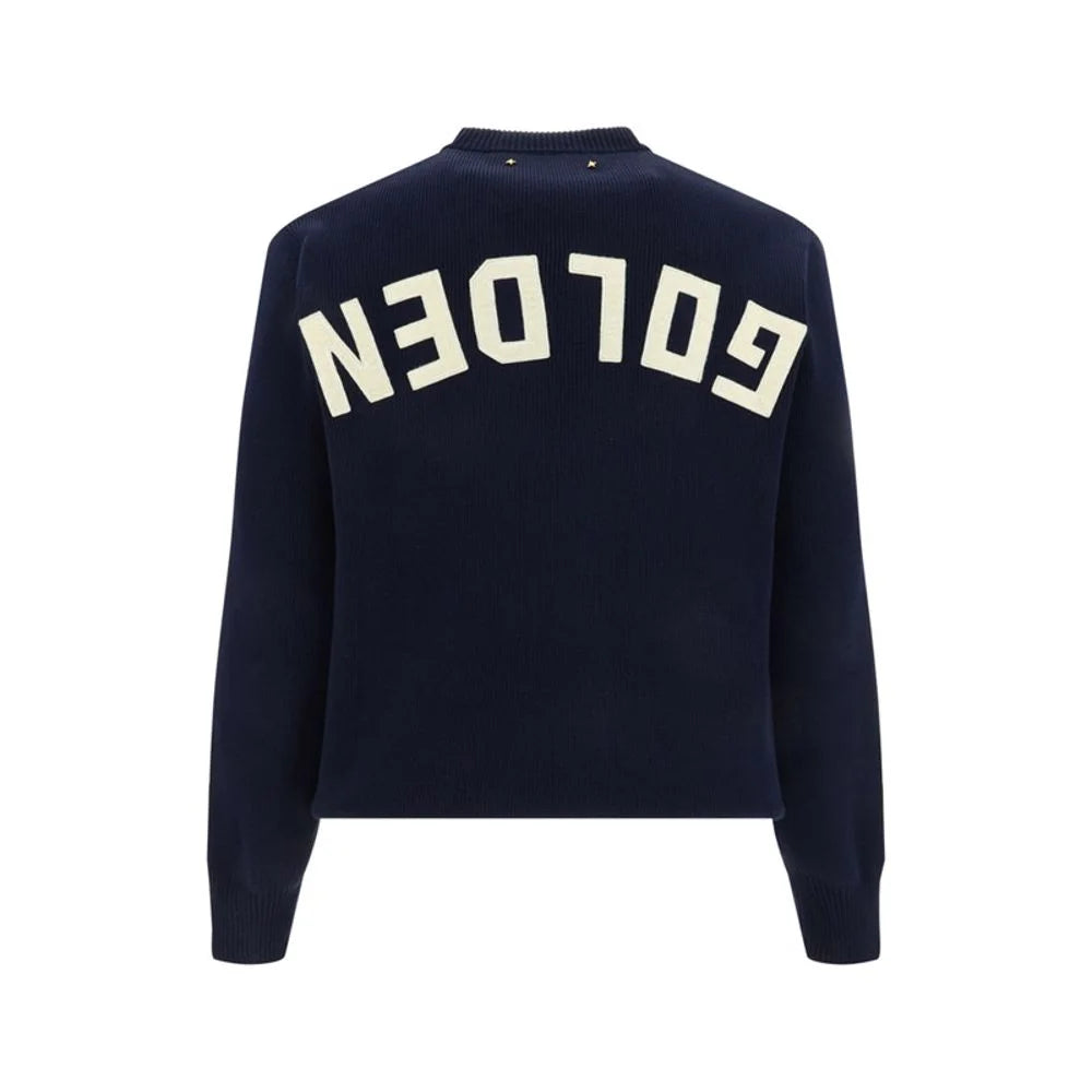 Golden Goose Blue Nylon Sweatshirt - L