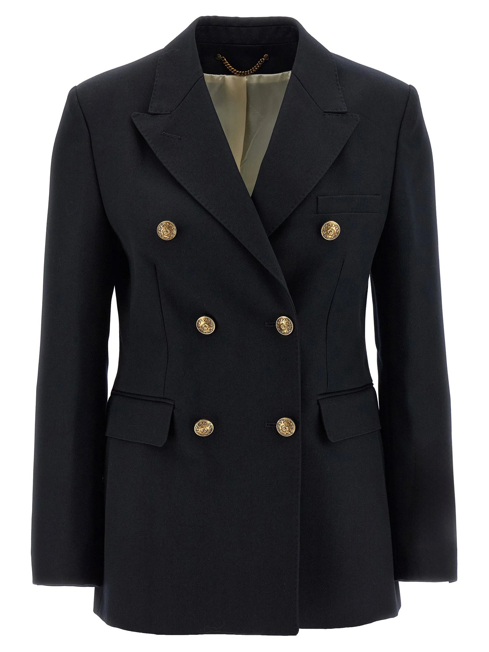 Golden Goose Blue Polyester Blazer