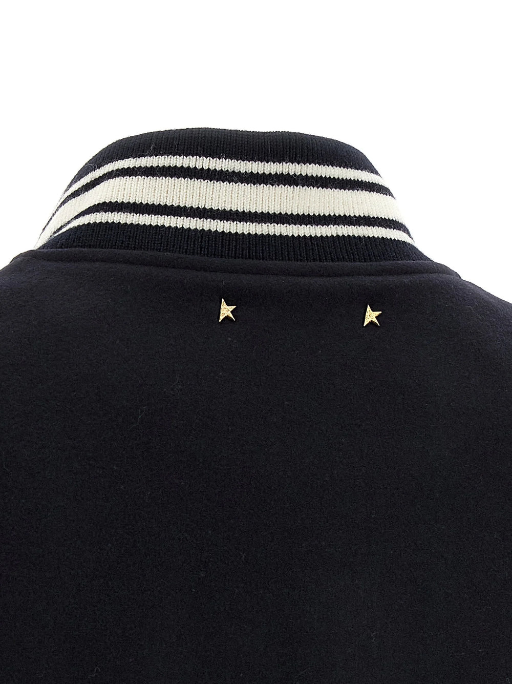 Golden Goose Blue Virgin Wool Bomber