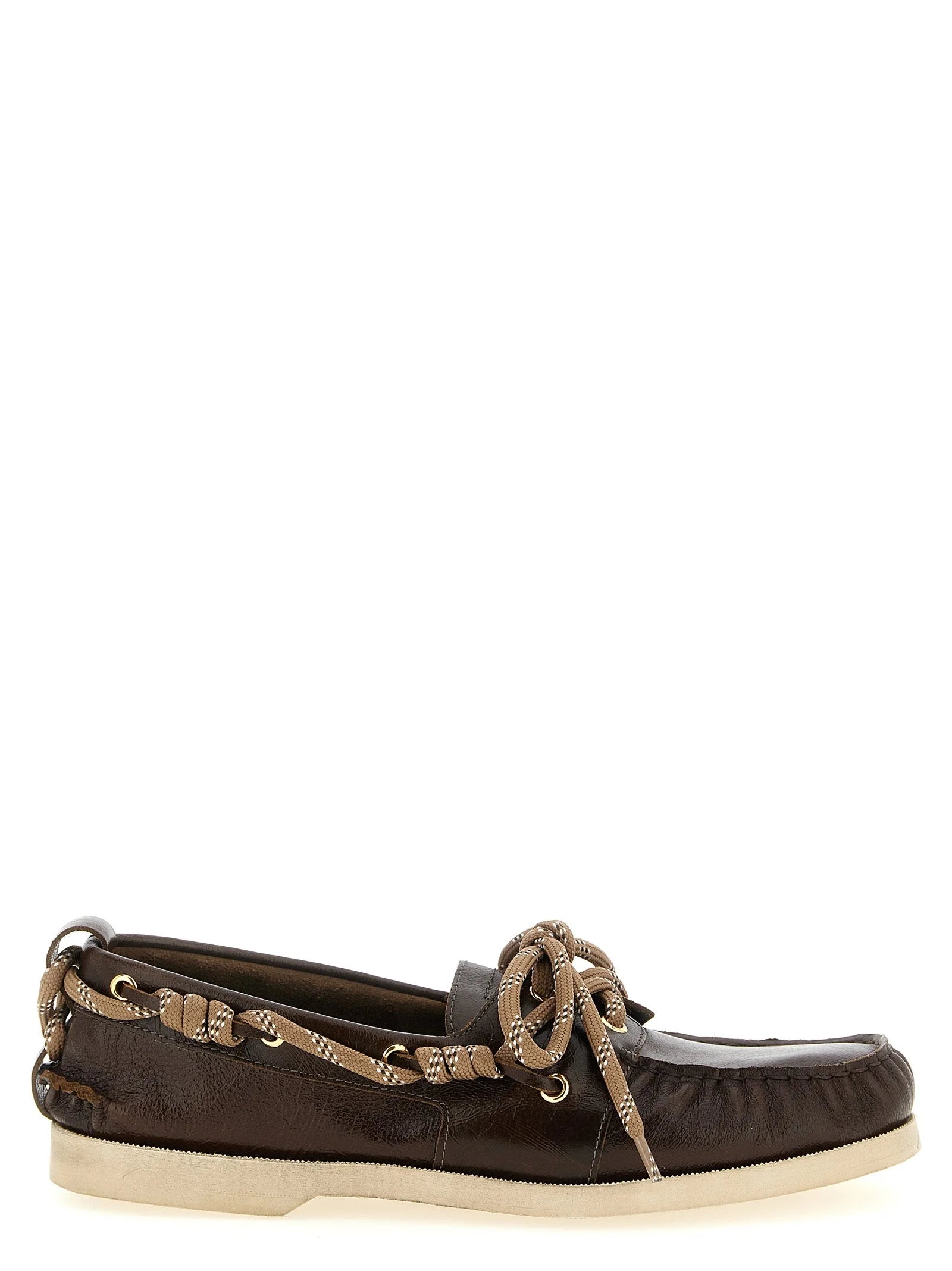 Golden Goose Brown Cowhide Slip-On Loafers - EU 41 | US 8